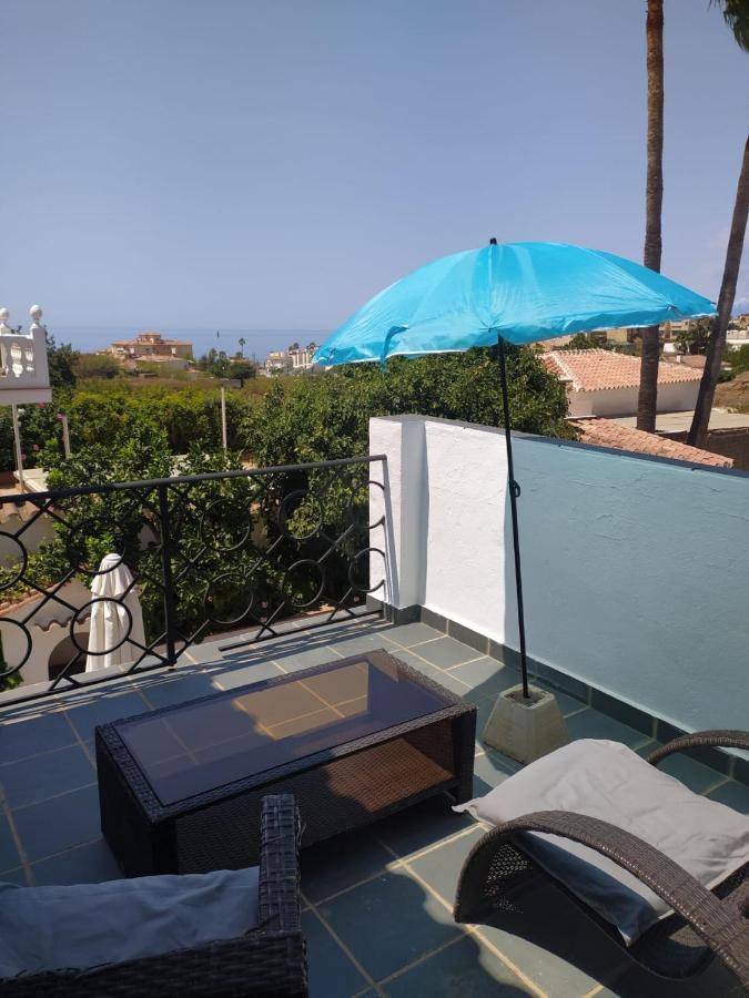Villa Candela En Benajarafe Piscina Privada Luaran gambar